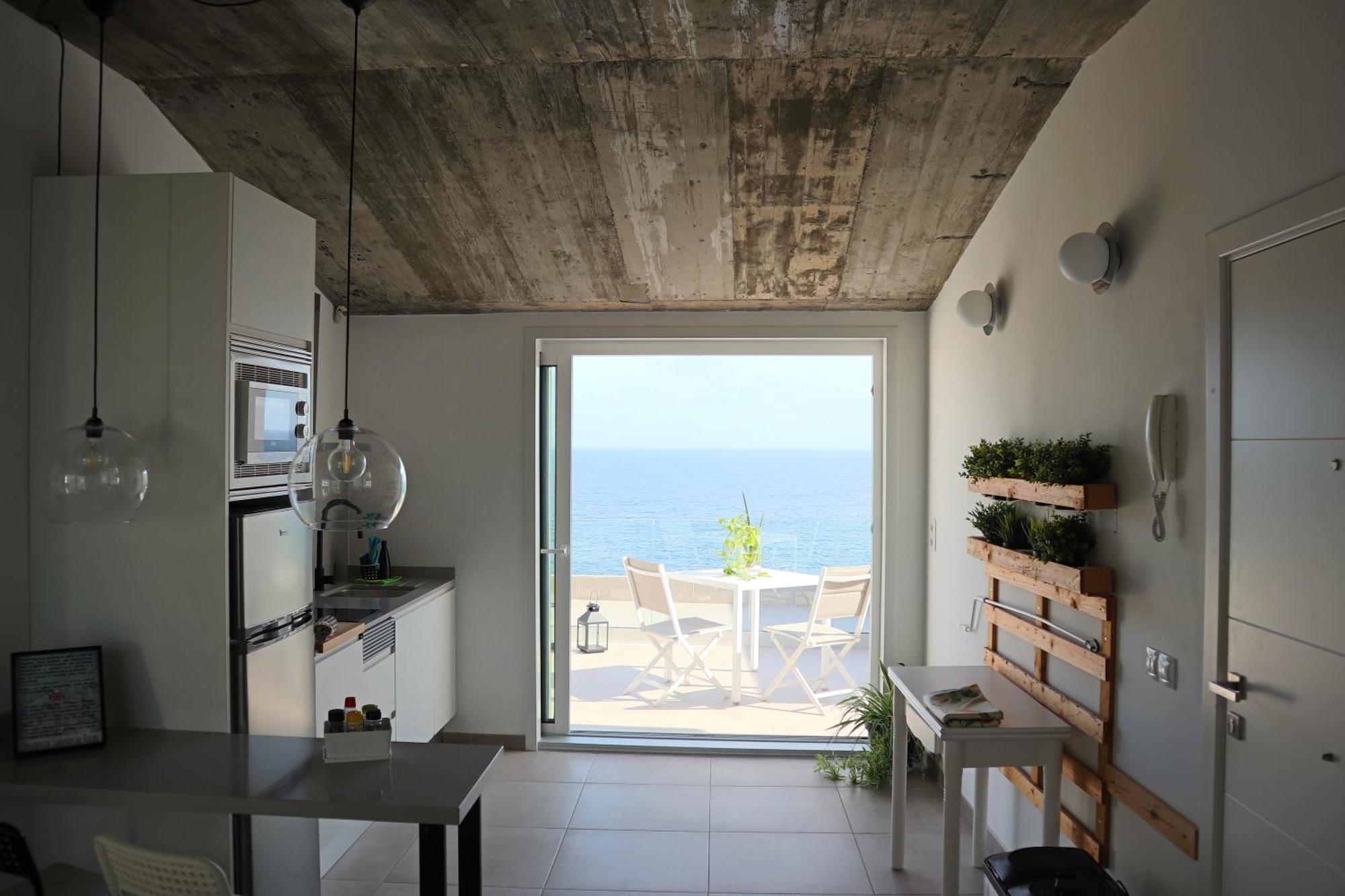 Durmiendo Sobre El Mar, Vivienda Los Riscos Тельде Экстерьер фото